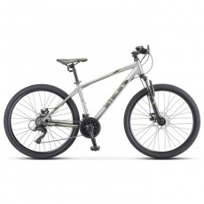 Велосипед 26" Stels Navigator-590 MD, K010, цвет серый/салатовый, размер 16"
