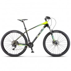 Велосипед 27.5” Stels Navigator-790 D, V010, цвет чёрный/салатовый, размер 18”