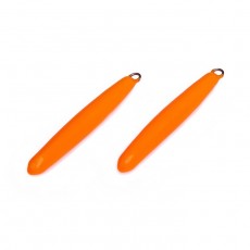 Грузило HIGASHI Long Sinker Fluo, 10 г, оранжевое, 03625_121