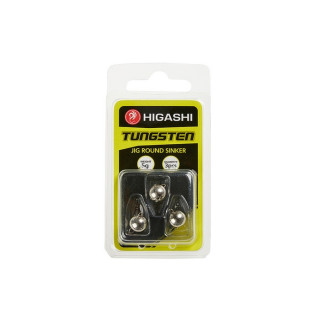 Грузила HIGASHI Jig Tungsten Sinker R Chrome, 1 г, 4 шт., набор, 03291_105