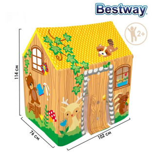 Игровой домик-палатка, 102 х 76 х 114 см, от 2-6 лет, 52007 Bestway