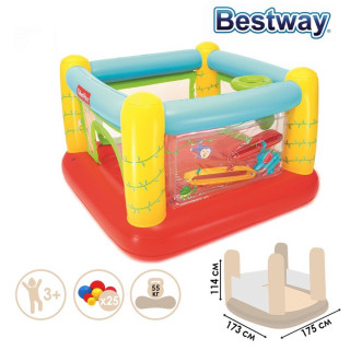 Батут надувной Jumptacular, 175 x 173 x 114 см, 93542 Bestway