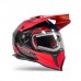 Шлем 509 Delta R3L Carbon с подогревом, размер S, красный, чёрный