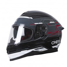 Шлем интеграл O'NEAL Challenger Matrix, глянец, размер XL, красный, чёрный