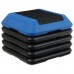 Степ-платформа 5-уровневая, размер 41 х 41 см, цвет синий, до 100 кг