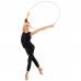 Обруч профессиональный для художественной гимнастики, дуга 18 мм, d=80 см, цвет белый