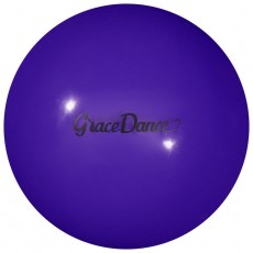 Мяч для художественной гимнастики 16,5 см, 280 г, цвет фиолетовый