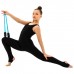 Булавы гимнастические вставляющиеся Grace Dance, 46 см, цвет чёрный/голубой