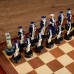 Шахматы сувенирные "Пиратская схватка", h короля-8 см, пешки-6 см, 36 х 36 см