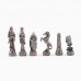 Шахматы сувенирные "Средневековье", h короля-8 см, h пешки-5.6 см. d-2 см, 36 х 36 см
