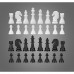Шашки-шахматы, большие, цвет бежевый