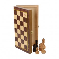 Шахматы "Кинешемские", складные, король h-7.5 см, пешка h-4.2 cм, доска 29 х 29 см
