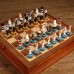 Шахматы сувенирные "Морские истории", h короля-8 см, пешки-6 см, 36 х 36 см