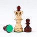Шахматы "Королевские", 54 х 54 см, король h-12 см, пешка h-5 см