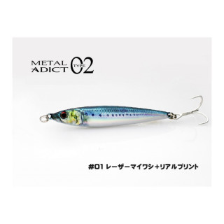 Пилькер LITTLE JACK Metal Adict Type-02, 30 г, 01812_419