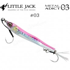 Пилькер LITTLE JACK Metal Adict Type-03, 16 г, 05231_4158