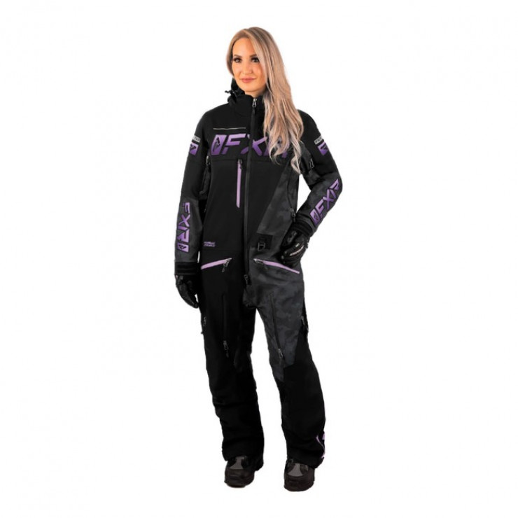 Комбинезон FXR Ranger Instinct, без утеплителя, черный, серый, фиолетовый, XS (4)