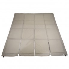 Пол для палатки "КУБ LONG 3" 3-х местный, ткань оксфорд 300, цвет серый
