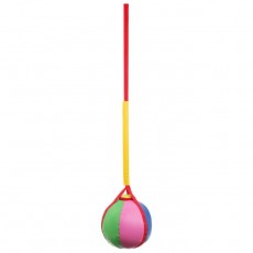 Тарзанка-мяч, 35 х 35 х 150 см, цвета МИКС