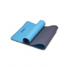 Коврик для йоги и фитнеса Atemi AYM13B, TPE, 173х61х0,4 см, серо-голубой