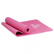 Коврик для йоги 183 × 61 × 1 см, цвет розовый