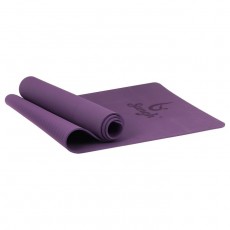 Коврик для йоги 183 × 61 × 0,6 см, цвет фиолетовый