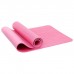 Коврик для йоги, 183 х 61 х 0,7 см, цвет розовый