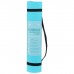 Коврик для фитнеса и йоги ONLYTOP, 183 х 61 х 0,6 см, цвет серый/голубой