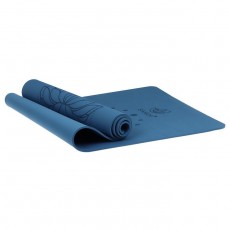 Коврик для йоги, 183 х 61 х 0.6 см, цвет синий