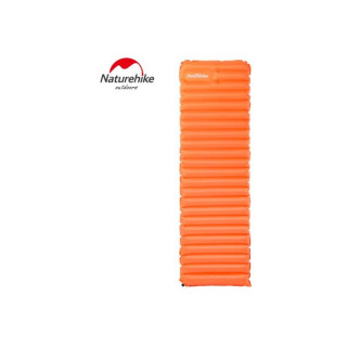 Коврик туристический NATUREHIKE Ultralight TPU Sleeping Pad, L, светло-оранжевый, 00507