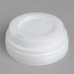 Крышка одноразовая для стакана "Белая" диаметр 75 мм