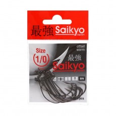 Крючки Saikyo BS-2315 BN № 1/0, 10 шт