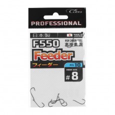 Крючки Cobra Pro FEEDER, серия F550, № 8, 10 шт.