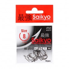 Крючки Saikyo BS-2312 BN № 8, 10 шт