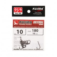 Крючки Kujira Universal 180, цвет BN, № 10, 10 шт.