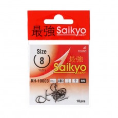 Крючки Saikyo KH-10003 Tanago BN № 8, 10 шт