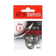 Крючки Saikyo BS-2315 BN № 2, 10 шт