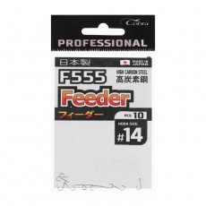 Крючки Cobra Pro FEEDER, серия F555, № 14, 10 шт.