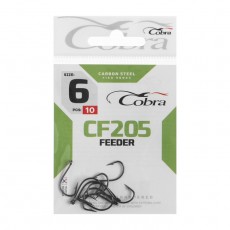 Крючки Cobra FEEDER, серия CF205, № 06, 10 шт.