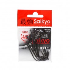 Крючки Saikyo BS-2314 BN № 4/0, 10 шт