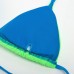 Купальник женский раздельный MINAKU цвет синий/зелёный, размер 46