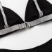 Купальник женский раздельный MINAKU "Silver", размер 50, цвет чёрный