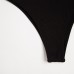 Плавки купальные женские MINAKU завышенные, цвет чёрный, размер 44