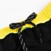 Плавки купальные для мальчика MINAKU, цвет чёрный/жёлтый, рост 122-128