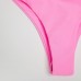 Плавки купальные женские MINAKU бикини, цвет розовый, размер 48