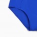 Купальник женский слитный MINAKU на молнии цвет синий, размер 42