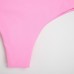 Плавки купальные женские MINAKU бразильяны, цвет розовый, размер 50