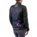 Куртка женская MOTEQ Destiny,текстиль, размер L, чёрная, фиолетовая