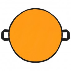 Ледянка, d=60 см, толщина 2 см, цвет оранжевый