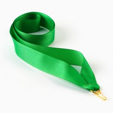 Лента для медали, зеленая